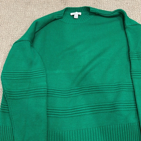 Top Shop Kelly Green sweater size 8-10 US - Picture 4 of 5